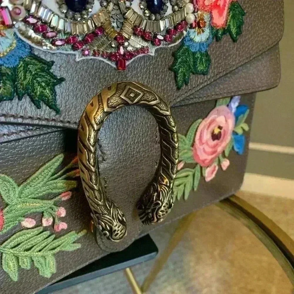 Gucci Dionysus Owl-Embroidered shoulder bag. - Picture 4 of 15